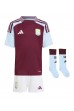 Aston Villa Amadou Onana #24 Babytruitje Thuis tenue Kind 2024-25 Korte Mouw (+ Korte broeken)